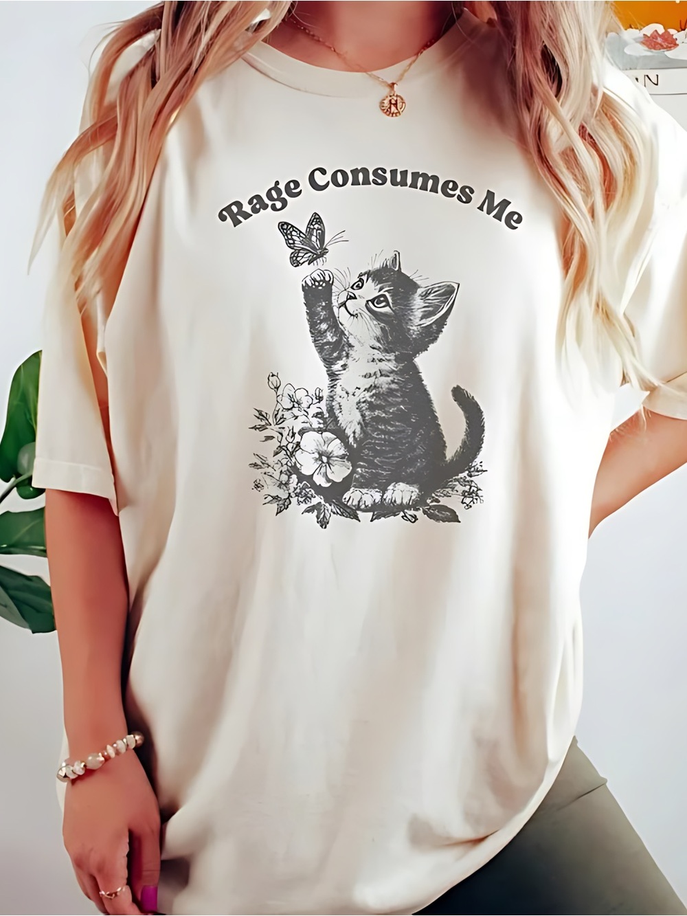 Rage Consumes Me Cat Meme Comfort Colors Shirt Funny Sarcastic Kitten 05